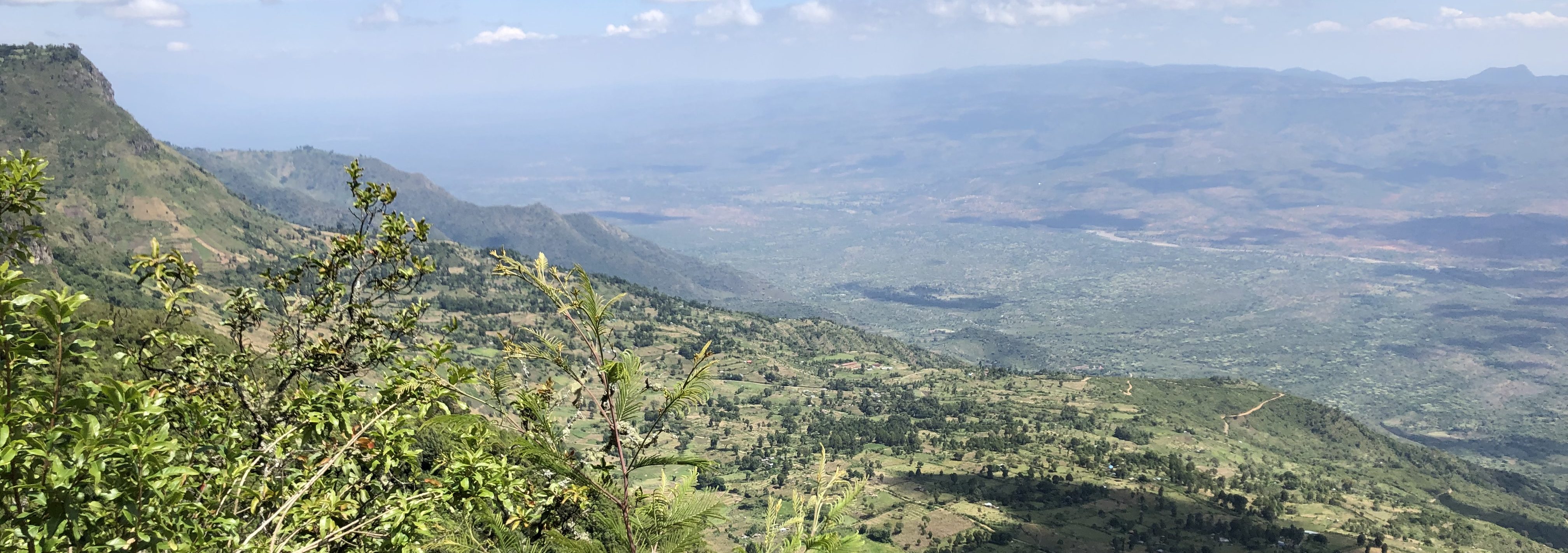 The Rift Valley, Kenya - the area of the study